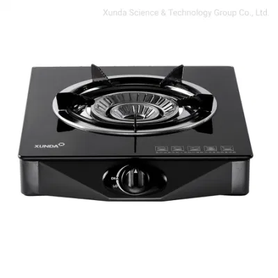 Table Top Gas Stove Glass Table Cooker Single Burner Whirlwind Tornado Flame High Efficiency Gas Stove
